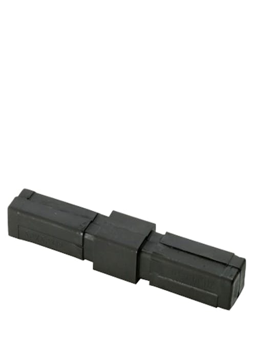 Square 25 x 25 x 2.0 Straight Inline Tube Connector