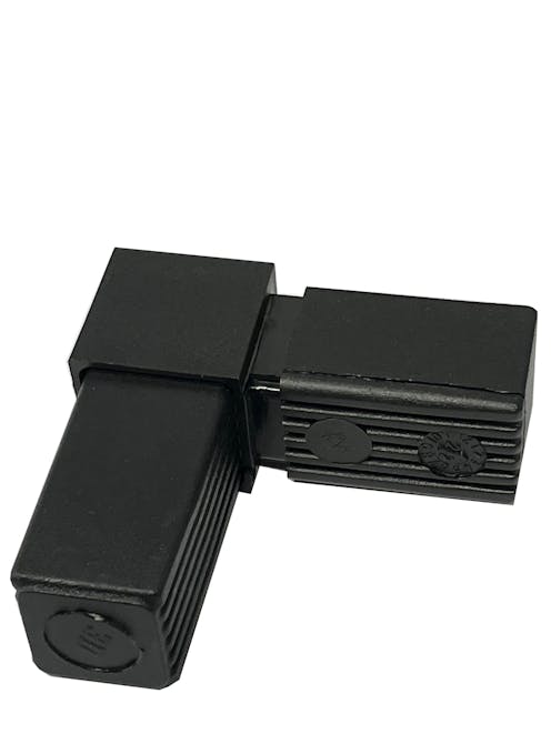 Square 25 x 25 x 2.0 2 Way Elbow Tube Connector