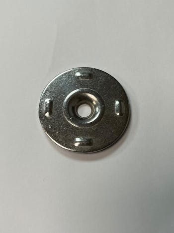 52mm Disc Top Clip Only Stainless Steel (Gr.316) for GRP mini mesh or solid top flooring