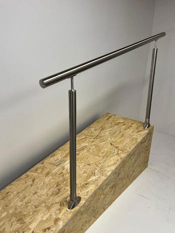 Ramp Balustrade Side Mount or Slope Mounted Handrail Kit