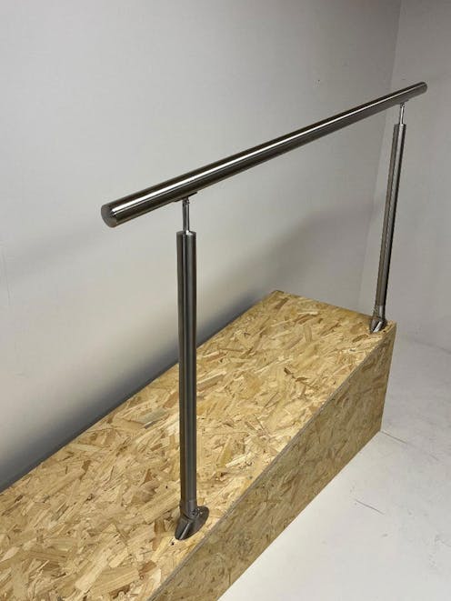 Ramp Balustrade Side Mount or Slope Mounted Handrail Kit