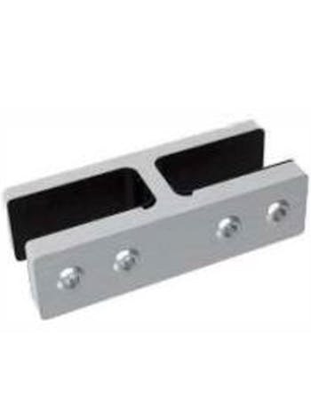 S.S. Grade 316 Glass Stiffener 180deg. to suit 16.76 to 21.52mm glass