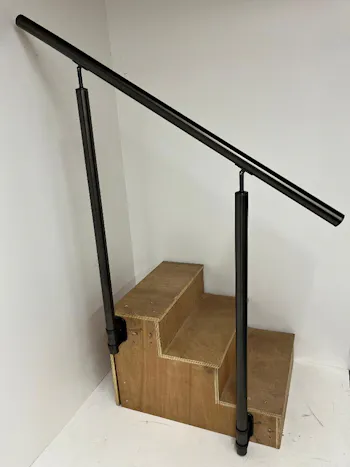 Adjustable Floor or Side Mounted Stair Balustrade Kit