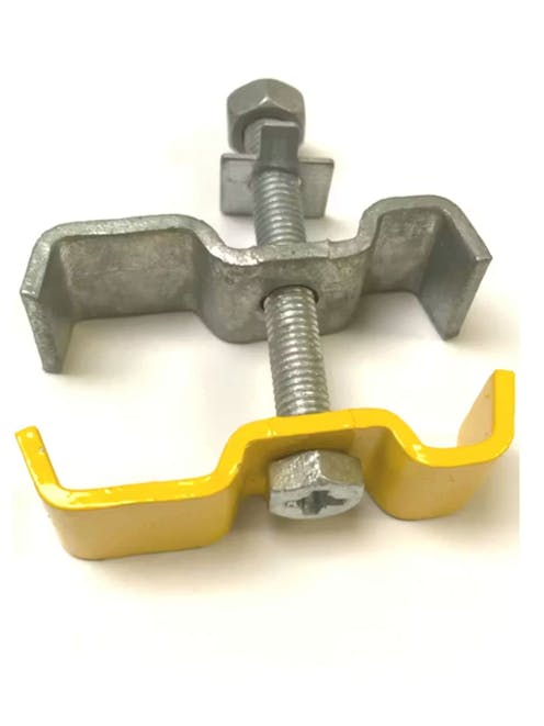 Flooring Panel to Panel Joining Clip Galvanised with Yellow Top Clip