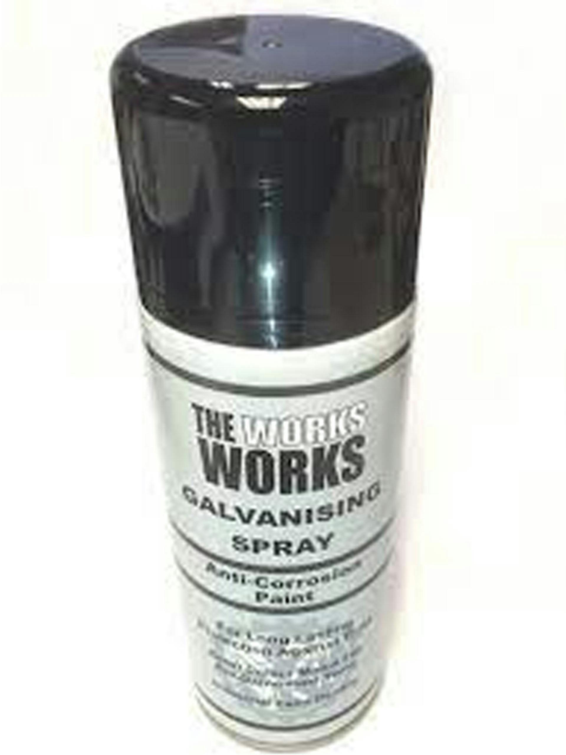 Silver zinc clearance spray paint