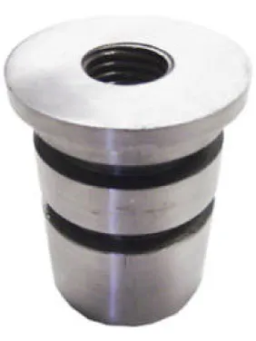 Global Walkway Mild Steel Handrail Post Insert Architectural Balustrade