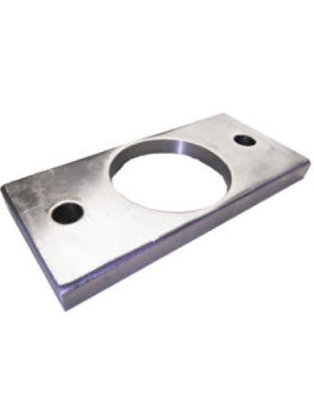 MS Rectangular Weldable Plate 120mm