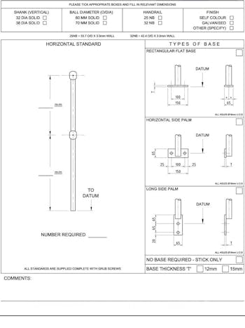 Solid Standards Horizontal