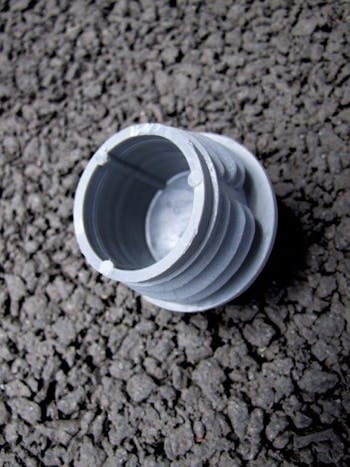 133 plastic stop end cap