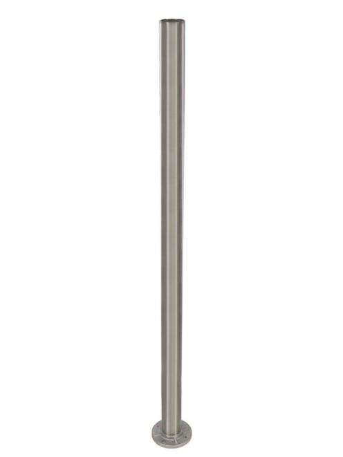 Stainless Steel Upright Post With Large Base Plate