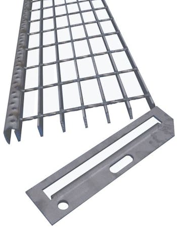 Stock Stairtreads 25x5 41/100 1000x290 Loose Plate Self Colour