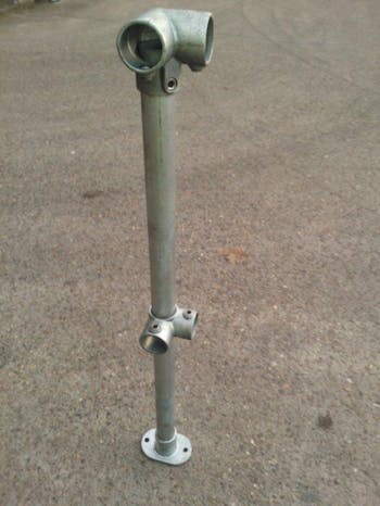 Pre Assembled Corner Post for Fencing Infill Panels