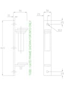 Hinge Assembly Kit - bolt on type(s/col.lugs for gate frame)