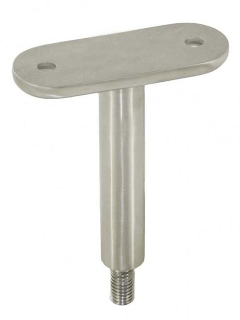 S.S. H.R. Saddle Stem Only Straight Flat Top