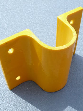 HR006-Y GRP Handrail Side Fix Base