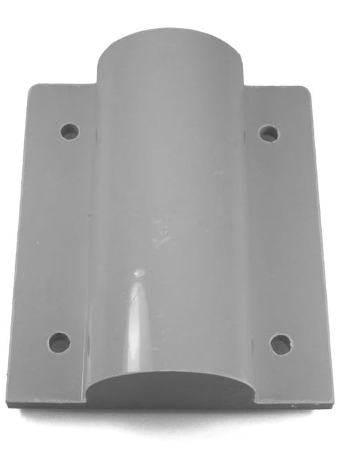 HR006-G GRP Handrail Side Fix Base Grey