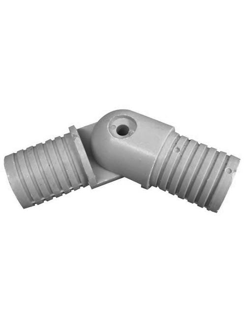 HR008-G GRP Handrail Adjustable Elbow Grey