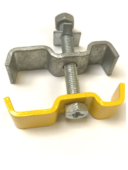 Flooring Panel to Panel Joining Clip Galvanised with Yellow Top Clip
