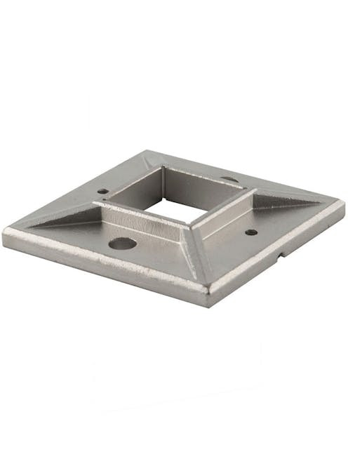 Stainless Steel Square Base