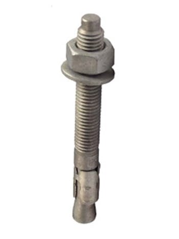 M12 x 100 Galvanised Through Bolts x 2