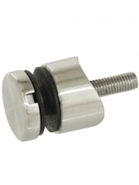 Stainless Steel Small Glass Adapter Flat Back