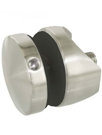 Stainless Steel Large Glass Adapter Flat Back