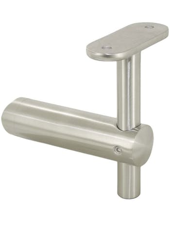 S.S. H.R. Bracket To Tube With Straight Flat Top