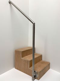 Adjustable Wall-to-Floor Terminated Stair Balustrade Kit