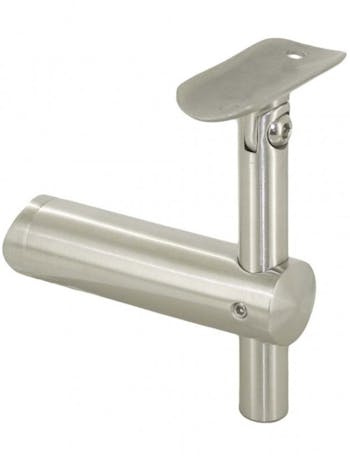 S.S. H.R. Bracket To Tube Adjustable Top