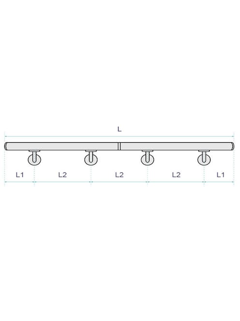 Stair Banister Kit 1.1M to 4M options