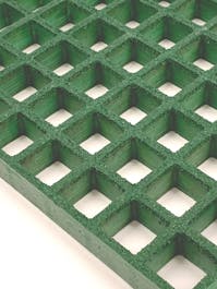 25mm Thick 'Type I' GRP Grating - various options green