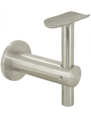 S.S. H.R. Bracket To Wall Straight Top