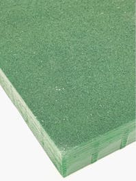30mm Thick 'Type I' GRP Grating Solid Top Green 6010