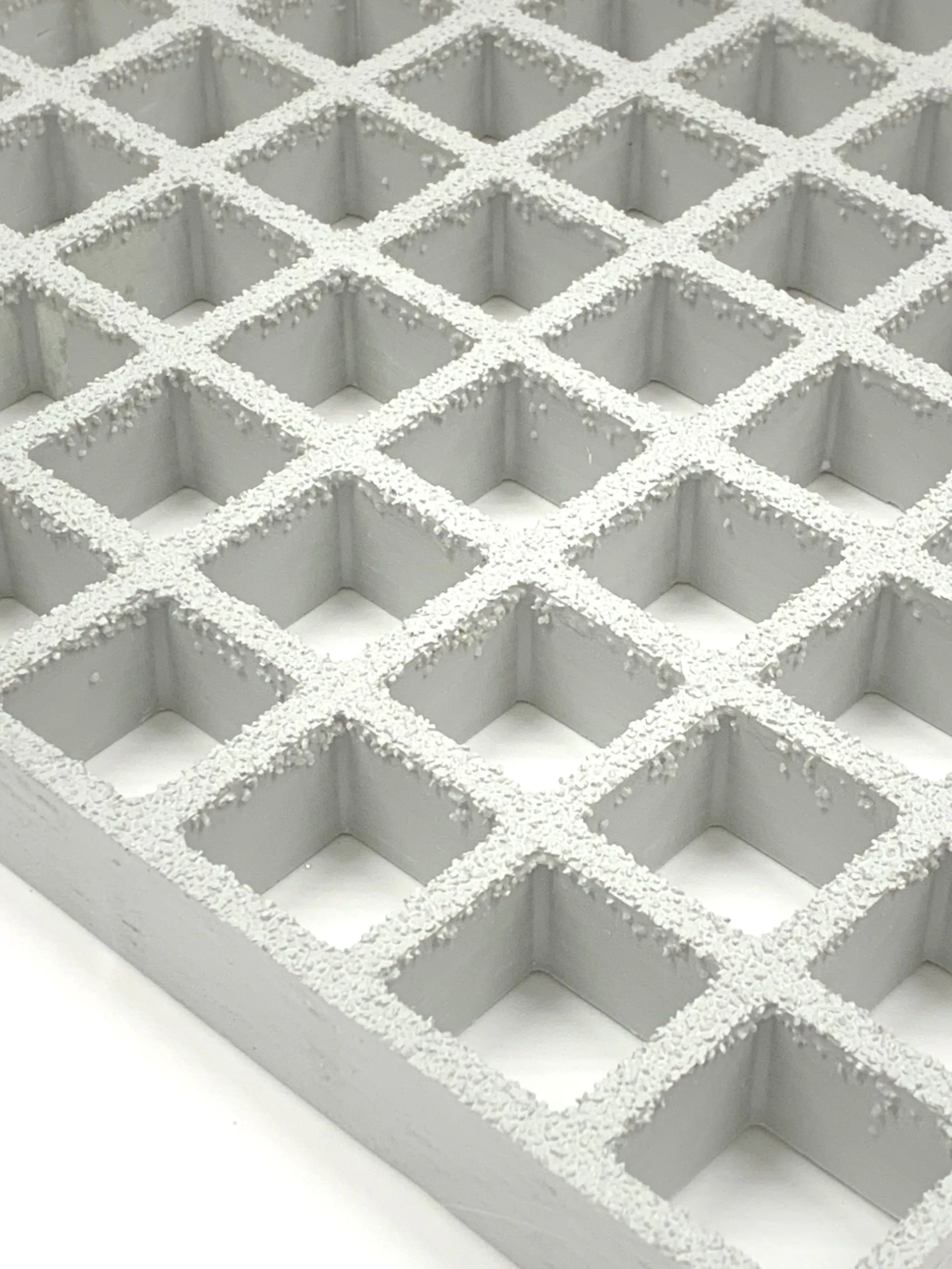 Global Walkway 50mm Thick 'Type I' Grating Grey - GRP