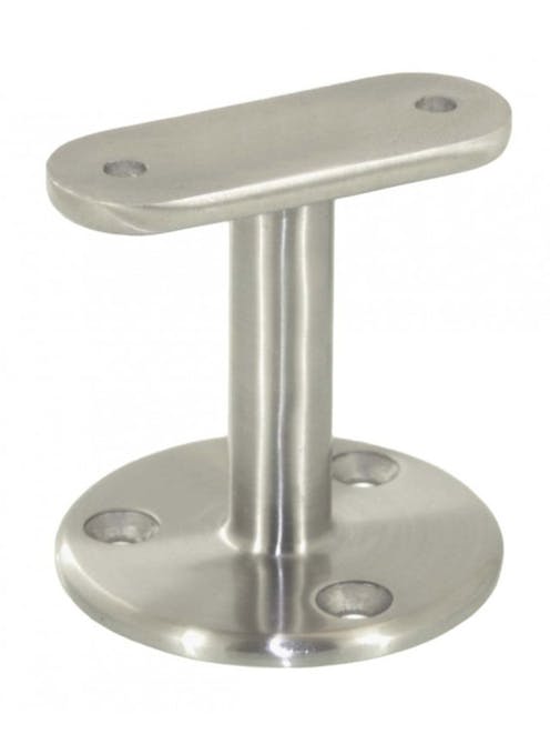 S.S. H.R. Handrail Support Flat Top