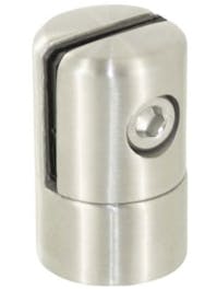 Stainless Steel Panel Clip Flat Back Small