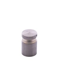 Stainless Steel Small Glass Adapter Flat Back 30mm Spacer