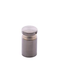 Stainless Steel Small Glass Adapter Flat Back 40mm Spacer