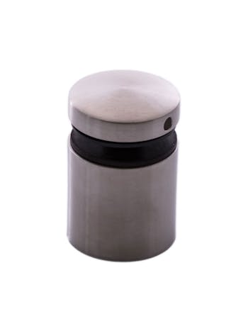 Stainless Steel Large Glass Adapter Flat Back 50mm Spacer