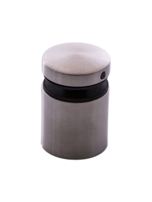 Stainless Steel Large Glass Adapter Flat Back 50mm Spacer  