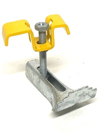 Flooring Standard Floorclip Galvanised with Yellow Deep Slotted Top Clip