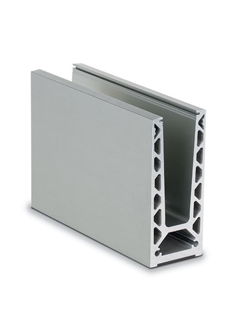 TL-6020 Base Fix Channel Aluminium Anodised 2.5M Length