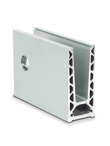 TL-6021Side Mount Channel Aluminium Anodised 2.5M Length