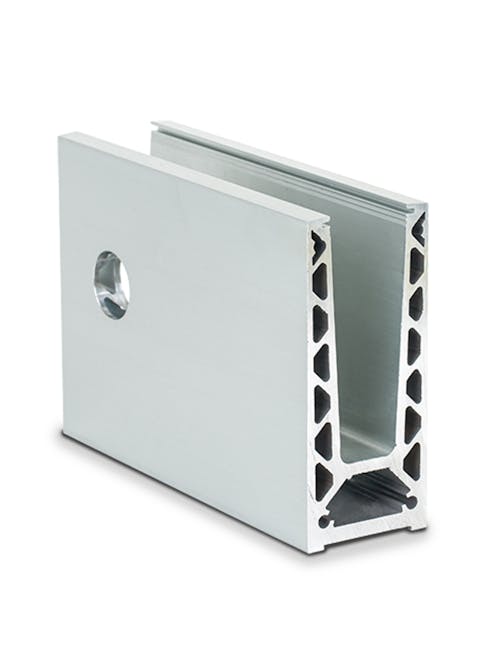 TL-6021Side Mount Channel Aluminium Anodised 2.5M Length