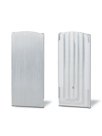 TL-3010 Top Mount End Cap Right Aluminium Anodised