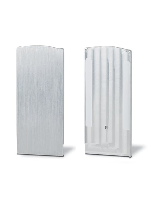 TL-3010 Top Mount End Cap Right Aluminium Anodised