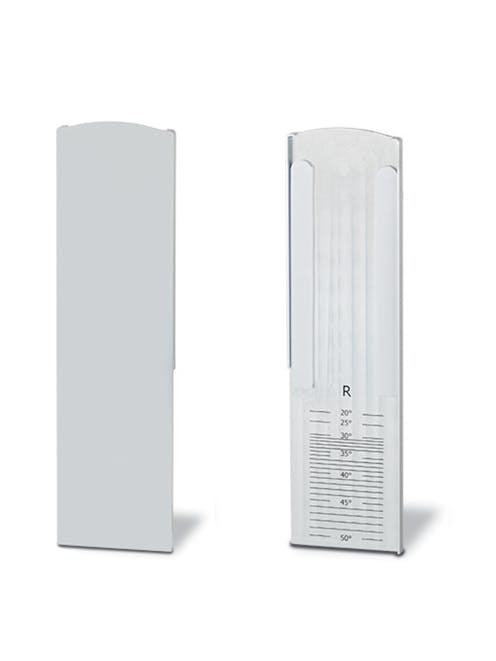 TL-3010 Top Mount End Cap for Staircase with Cover Strip, Right Aluminium Anodised