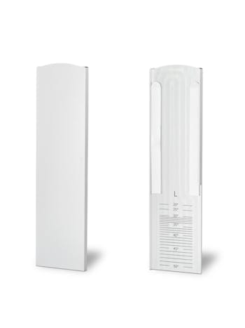 TL-3010 Top Mount End Cap for Staircase with Cover Strip, Left Aluminium Anodised