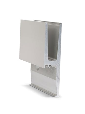 TL-3011 Side Mount Channel Aluminium Anodised 2.5M Length