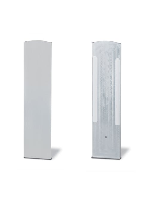 TL-3011 Side Mount End Cap Right with Cover Strip Aluminium Anodised